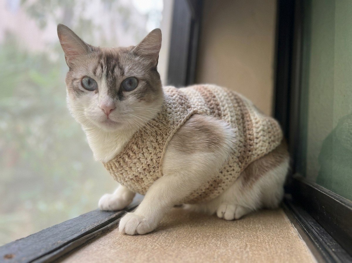 crochet pet sweaters free patterns